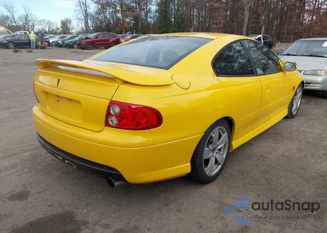 2005 Pontiac Gto from USA, damaged, VIN 6G2VX12U95L386521